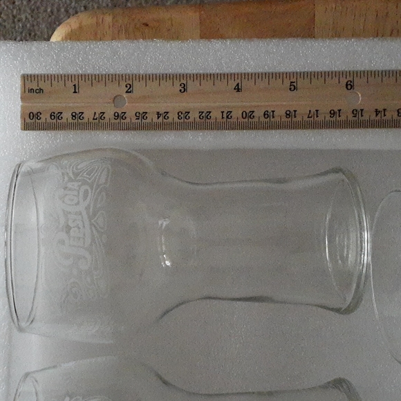 Vintage Pepsi-Cola Glassware 6 Piece Set - Picture 5 of 13